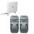 Ножки для ноутбука Nillkin Bolster Plus Portable Stand Серые