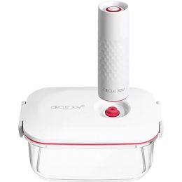 Ваккумизатор + контейнер 1.3л Xiaomi Circle Joy Vacuum Glass Container Белый