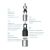 Автомобильная зарядка Xiaomi Mi Car Charger QC 3.0 36W Серебро