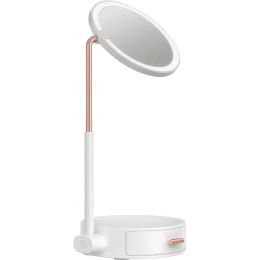 Зеркало Baseus Smart Beauty Series Lighted Makeup Mirror Белое