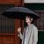 Зонт с фонариком Xiaomi U'REVO Automatic Reverse Folding Lighting Umbrella Чёрный