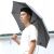 Зонт c фонариком Xiaomi KongGu Reverse Ten Bone Automatic Lighting Umbrella Чёрный