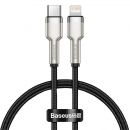 Кабель Baseus Cafule Metal Type-C - Lightning PD 20W 0.25м Чёрный