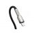 Кабель Baseus Cafule Metal Type-C - Lightning PD 20W 0.25м Чёрный
