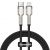 Кабель Baseus Cafule Metal Type-C - Lightning PD 20W 1м Чёрный