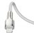 Кабель Baseus Cafule Metal Type-C - Lightning PD 20W 1м Белый