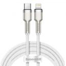 Кабель Baseus Cafule Metal Type-C - Lightning PD 20W 2м Белый