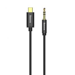 Кабель Baseus M01 Type-C - miniJack Чёрный