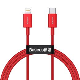 Кабель Baseus Superior Type-C - Lightning PD 20W 1м Красный
