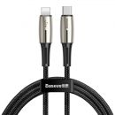 Кабель Baseus Waterdrop Type-C - Lightning PD 18W 1.3м Чёрный