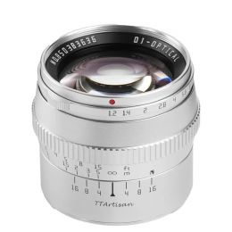 Объектив TTArtisan 50mm F1.2 Z-mount Серебро