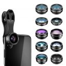 Комплект объективов Apexel 10-In-1 для смартфона