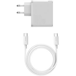 Сетевой адаптер Baseus GaN2 1C 100W + кабель Type-C Белый
