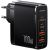 Сетевой адаптер USAMS US-CC145 T44 100W GaN Чёрный