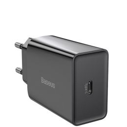 Сетевой адаптер Baseus Speed 1C 20W Чёрный