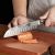 Набор ножей из дамасской стали Xiaomi HuoHou Set of 5 Damascus Knife Sets (4 ножа + подставка)