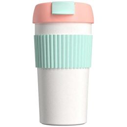 Термокружка Xiaomi Kiss Kiss Fish Rainbow 490мл Розовый/Мятный