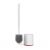 Ершик для унитаза Xiaomi YiJie Vertical Storage Toilet Brush Белый