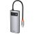 Хаб Baseus Metal Gleam 4-in-1 Серый