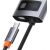 Хаб Baseus Metal Gleam 6-in-1 Серый