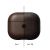 Чехол Nomad Modern Leather Case для Apple Airpods 3 (2021) Коричневый