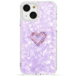 Чехол Kingxbar Shell для iPhone 13 Фиолетовый