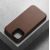 Чехол Nomad Modern Leather MagSafe для iPhone 13 Коричневый