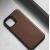 Чехол Nomad Modern Leather MagSafe для iPhone 13 Коричневый