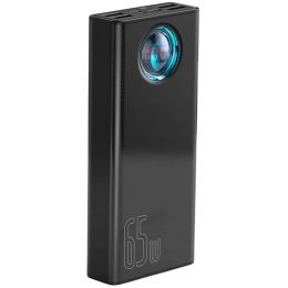Внешний аккумулятор Baseus Amblight 65Вт 30000мАч (+кабель Type-C 1м) Чёрный