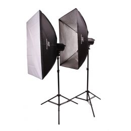 Комплект импульсного света FST F-400 Softbox Kit
