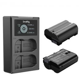 2 аккумулятора EN-EL15 + зарядное устройство SmallRig 3820