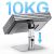 Подставка для ноутбука Baseus Metal Adjustable Laptop Stand Серебро
