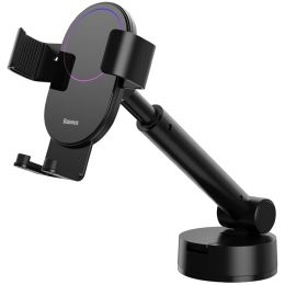 Автодержатель Baseus Simplism gravity car mount holder Чёрный