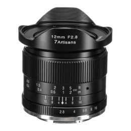 Объектив 7Artisans 12mm F2.8 E-Mount Чёрный