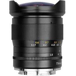 Объектив TTArtisan 11mm F2.8 Fisheye E Mount Чёрный
