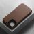 Чехол Nomad Modern Leather MagSafe для iPhone 13 Pro Max Чёрный