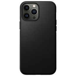 Чехол Nomad Modern Leather MagSafe для iPhone 13 Pro Max Чёрный