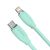 Кабель Baseus Jelly Liquid Type-C - Lightning 20W 1.2м Зеленый