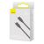Кабель Baseus Jelly Liquid Type-C 100W 2м Чёрный