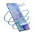Кабель Baseus Jelly Liquid USB - Type-C 100W 1.2м Синий