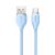 Кабель Baseus Jelly Liquid USB - Type-C 100W 1.2м Синий