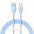 Кабель Baseus Jelly Liquid USB - Type-C 100W 1.2м Синий