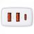 Сетевой адаптер Baseus Compact Quick Charger 2U+C 30W Белый