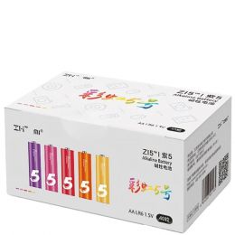 Батарейки Xiaomi ZMI Rainbow ZI5 AA 40 шт.