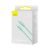 Кабель Baseus Jelly Liquid Type-C - Lightning 20W 2м Зелёный