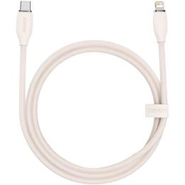 Кабель Baseus Jelly Liquid Type-C - Lightning 20W 2м Розовый
