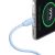 Кабель Baseus Jelly Liquid Type-C 100W 2м Синий