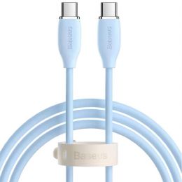 Кабель Baseus Jelly Liquid Type-C 100W 2м Синий
