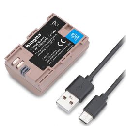 Аккумулятор Kingma LP-E6 1960mAh Type-C
