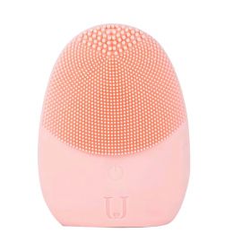 Аппарат для ультразвуковой чистки лица Xiaomi Jordan & Judy Silicone Facial Cleaner Розовый